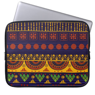 Tribal pattern, versatile for various uses. laptop sleeve