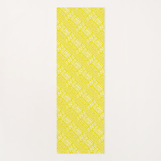 Tribal pattern yoga mat