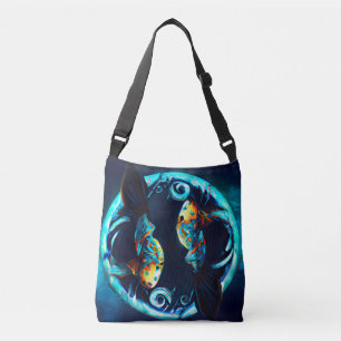 Tribal Pisces Crossbody Bag