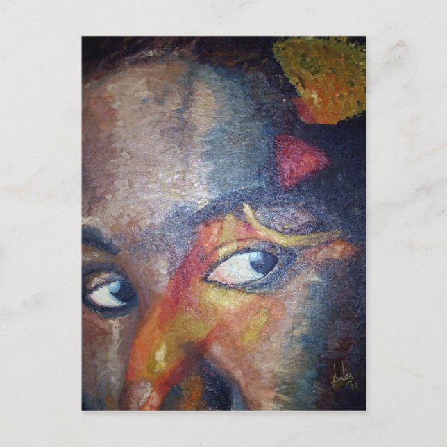 Tribal. Postcard (Front)