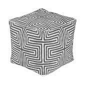 Tribal Pouf (Angled Front)