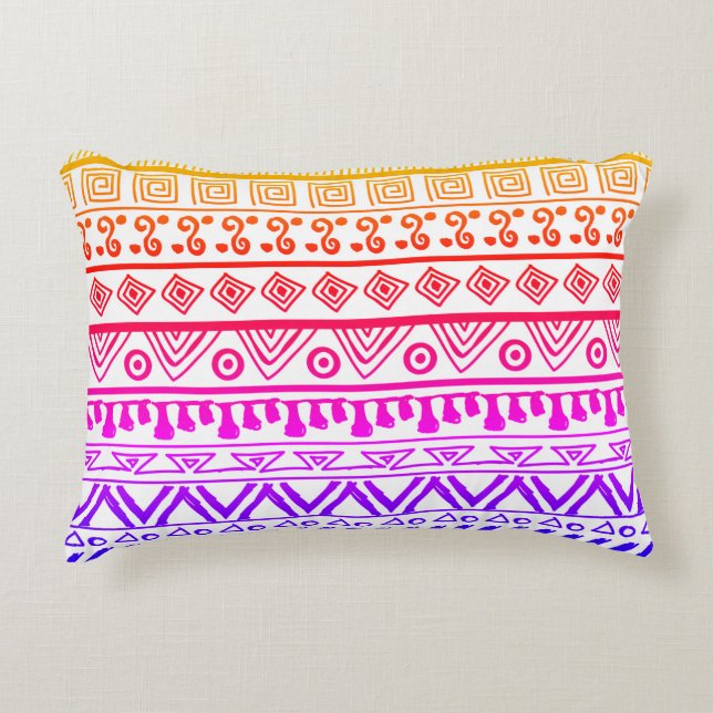 Tribal Print Pillow (Front)
