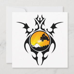 tribal quads invitation