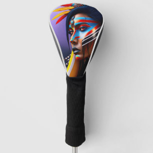 Tribal Queen Golf Head Cover