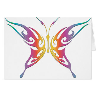 Tribal Rainbow Butterfly