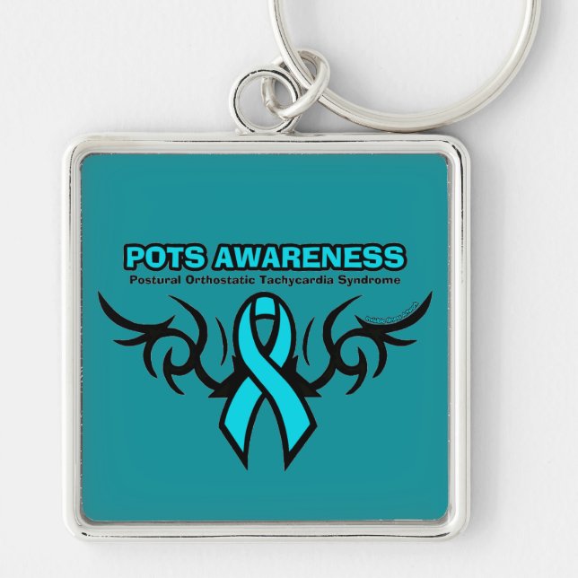 Tribal Ribbon...POTS Key Ring (Front)