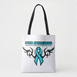 Tribal Ribbon...POTS Tote Bag