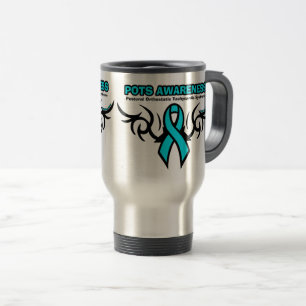 Tribal Ribbon...POTS Travel Mug