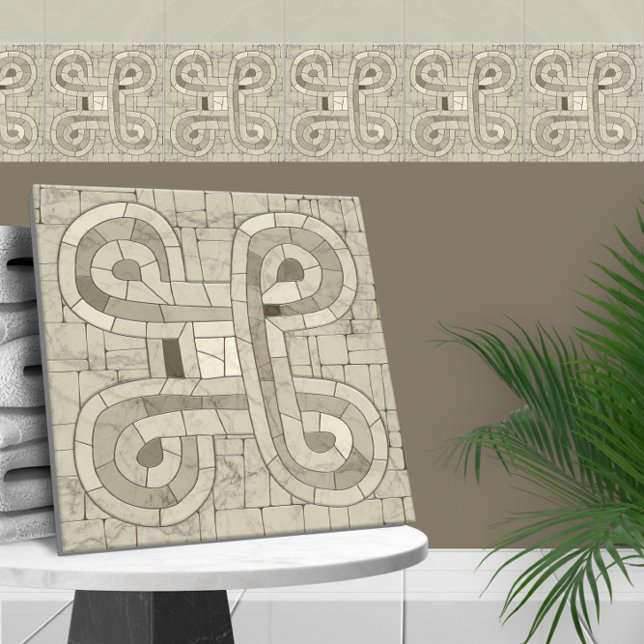 Tribal Sand Mosaic Art  Tile (Creator Uploaded)