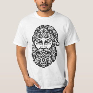 Tribal Santa Face T-Shirt