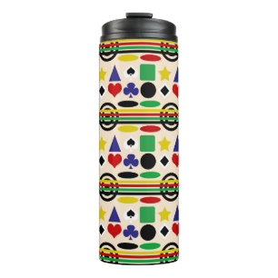 Tribal Scandinavian Nordic Pattern Design Thermal Tumbler