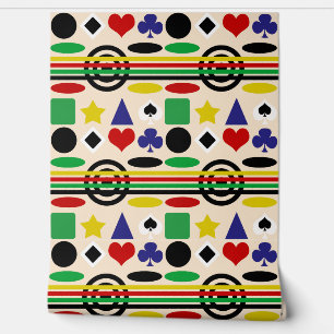 Tribal Scandinavian Nordic Pattern Design Wallpaper