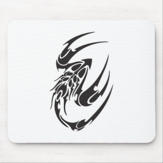 Tribal Scorpion Tattoo Design Mouse Pad