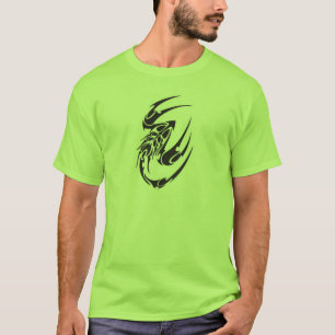 Tribal Scorpion Tattoo Design T-Shirt