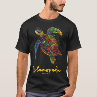 Tribal Sea Turtle Islamorada FL Florida Keys Vinta T-Shirt
