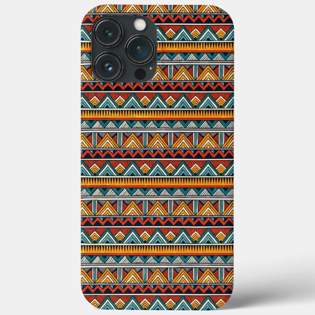 Tribal Seamless Pattern Abstract Background Case-Mate iPhone Case (Back)