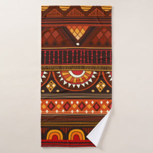 Tribal seamless pattern.  bath towel