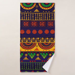 Tribal seamless pattern.  bath towel