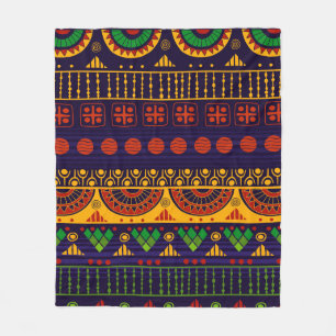 Tribal seamless pattern. fleece blanket