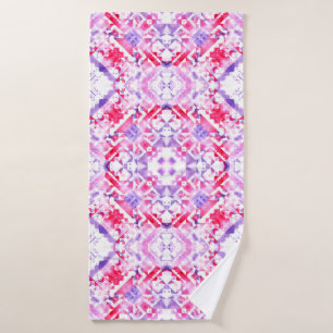 Tribal seamless pattern. Hand-painted grunge water Bath Towel