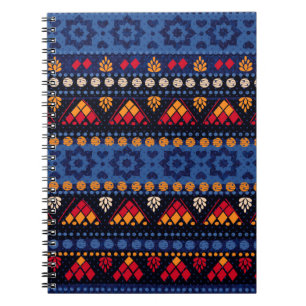 Tribal seamless pattern. notebook