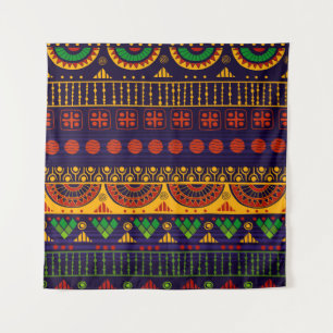 Tribal seamless pattern. tapestry