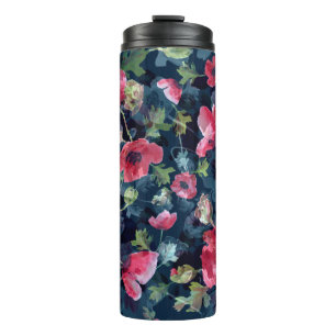 Tribal seamless pattern. Vintage illustration Thermal Tumbler