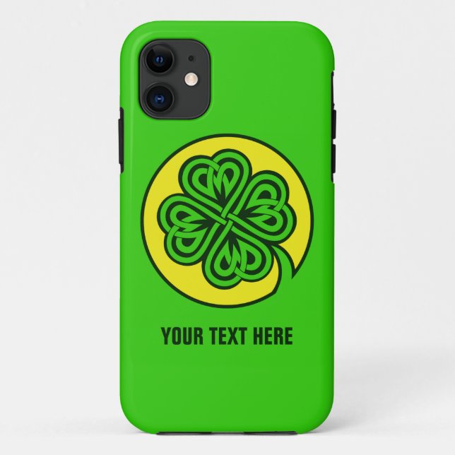 Tribal Shamrock custom cases (Back)