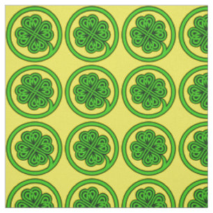 Tribal Shamrock customisable fabric
