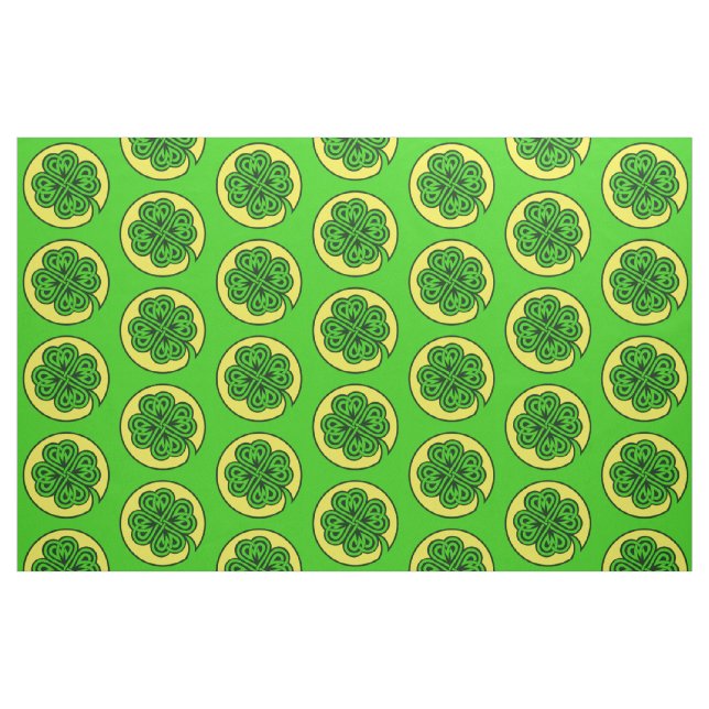Tribal Shamrock customisable fabric (Fat Quarter)
