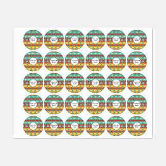 Tribal shapes rows
