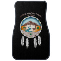 Tribal Shield Front Car Mats