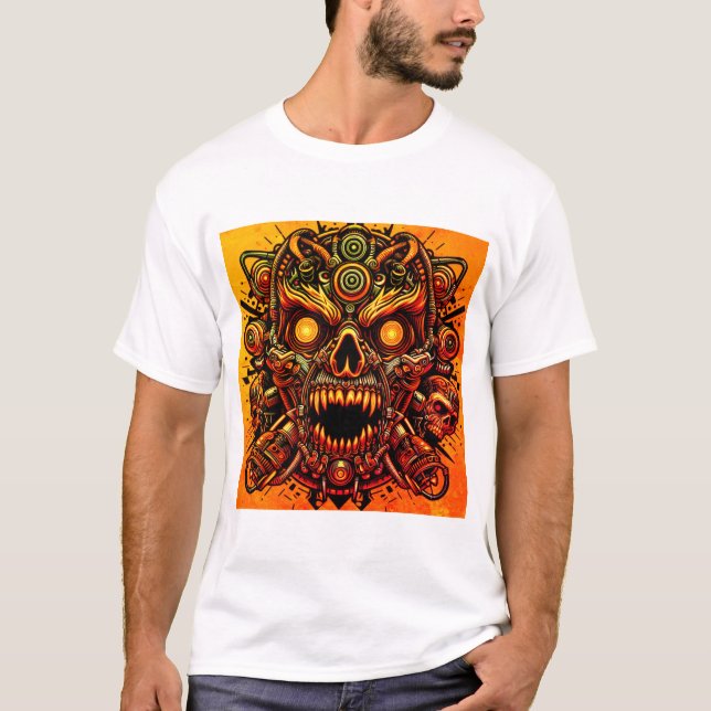 Tribal Skull Collection T-Shirt (Front)