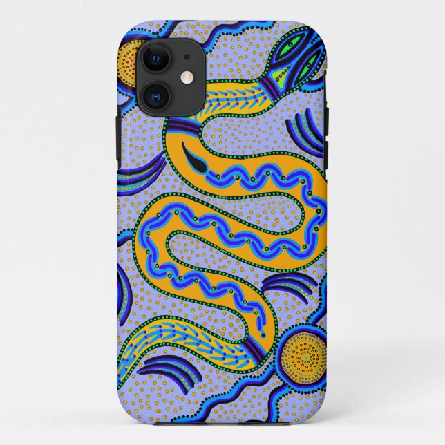 Tribal Snake Case-Mate iPhone Case (Back)