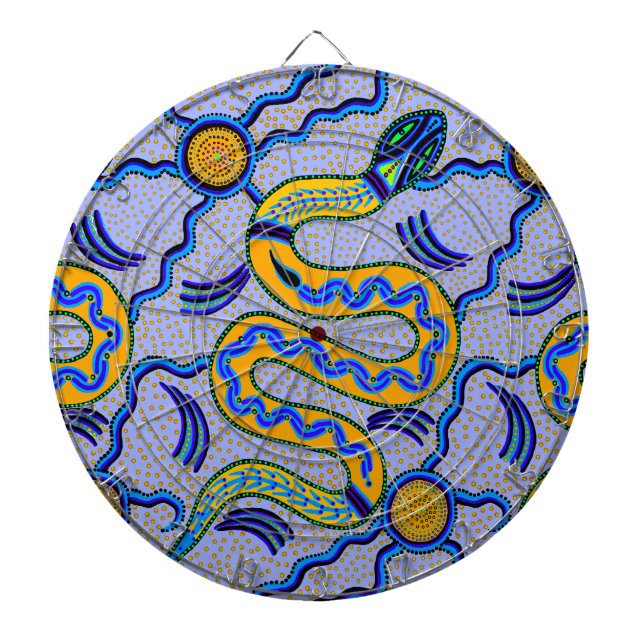 Tribal Snake Dartboard (Front)