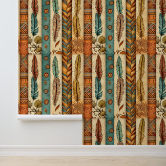 Tribal Southwest Native American Design Wallpaper