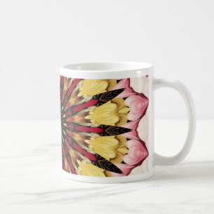Tribal Spears and Fading Hearts Mandala Coffee Mug