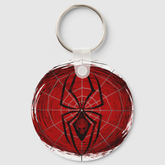 Tribal Spider Key Ring