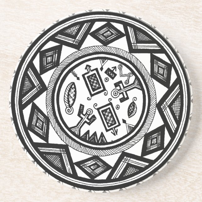 Tribal Spirits Coaster (Front)