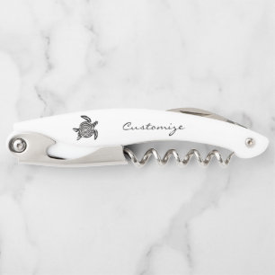 Tribal Style Turtle Thunder_Cove Corkscrew