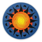 Tribal Sun in Blue