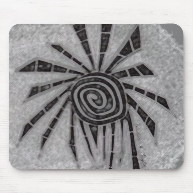 tribal sun mouse pad (Front)