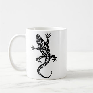 Tribal Tattoo Gecko Coffee Mug