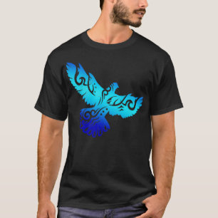 Tribal Tattoo Pigeon Gift Idea 2 T-Shirt