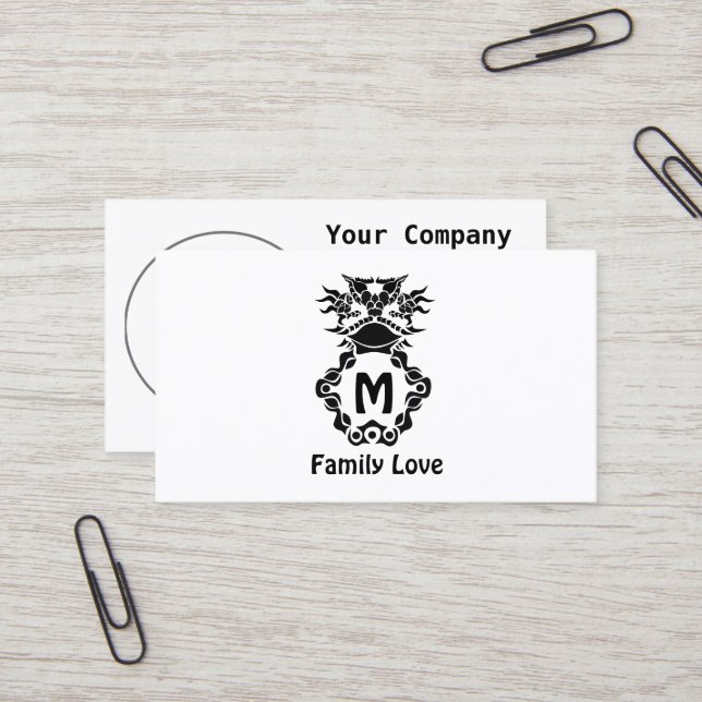 Tribal Texas Horned Lizard Toad Pride Business Card (Front/Back In Situ)