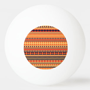 Tribal texture: vintage stripes pattern. ping pong ball