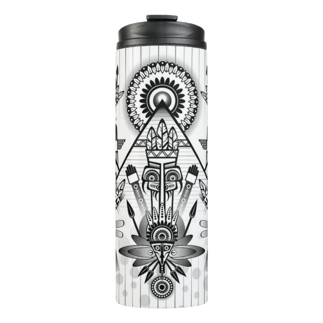 Tribal Thermal Tumbler (Front)