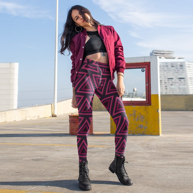 Tribal Triangle Leggings (Creator Uploaded)