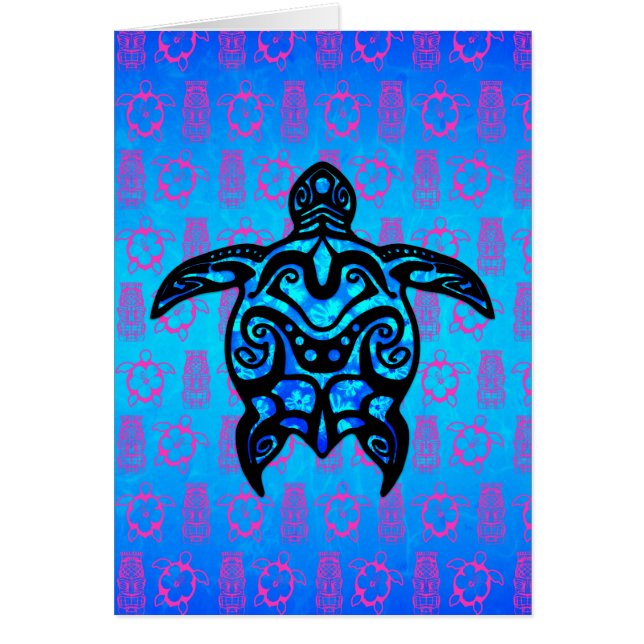 Tribal Turtle Hibiscus (Front)