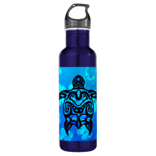 Tribal Turtle Hibiscus 710 Ml Water Bottle